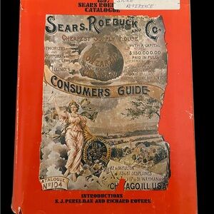 1897 Hardcover Vintage Sears Roebuck Catalog